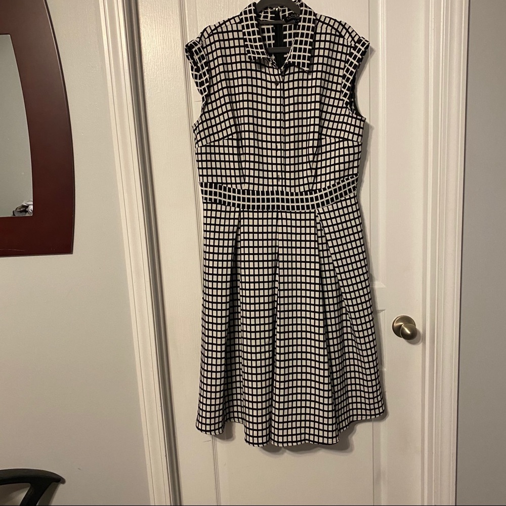 Black and White Dress